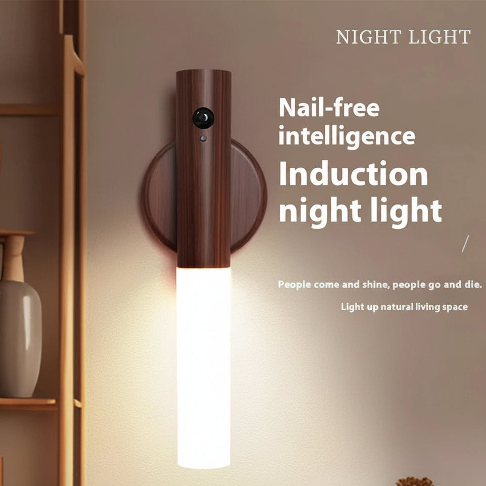 Stop Stumbling! Best Rechargable Motion Sensor LED Night Light - Peel & Stick Installation